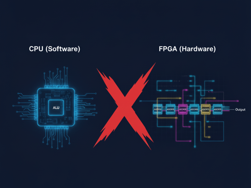 FPGA vs. CPU: Understanding True Parallelism and the Syntax&nbsp;Trap