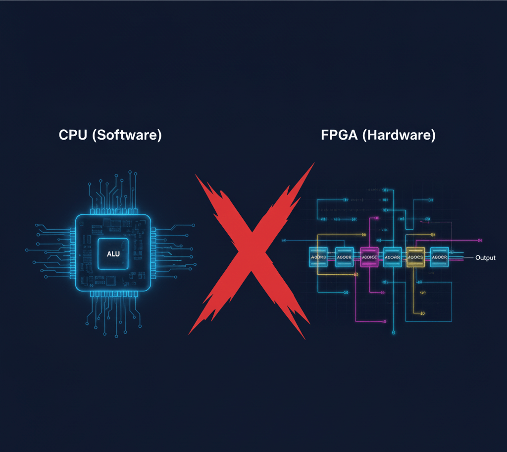 FPGA vs. CPU: Understanding True Parallelism and the Syntax&nbsp;Trap