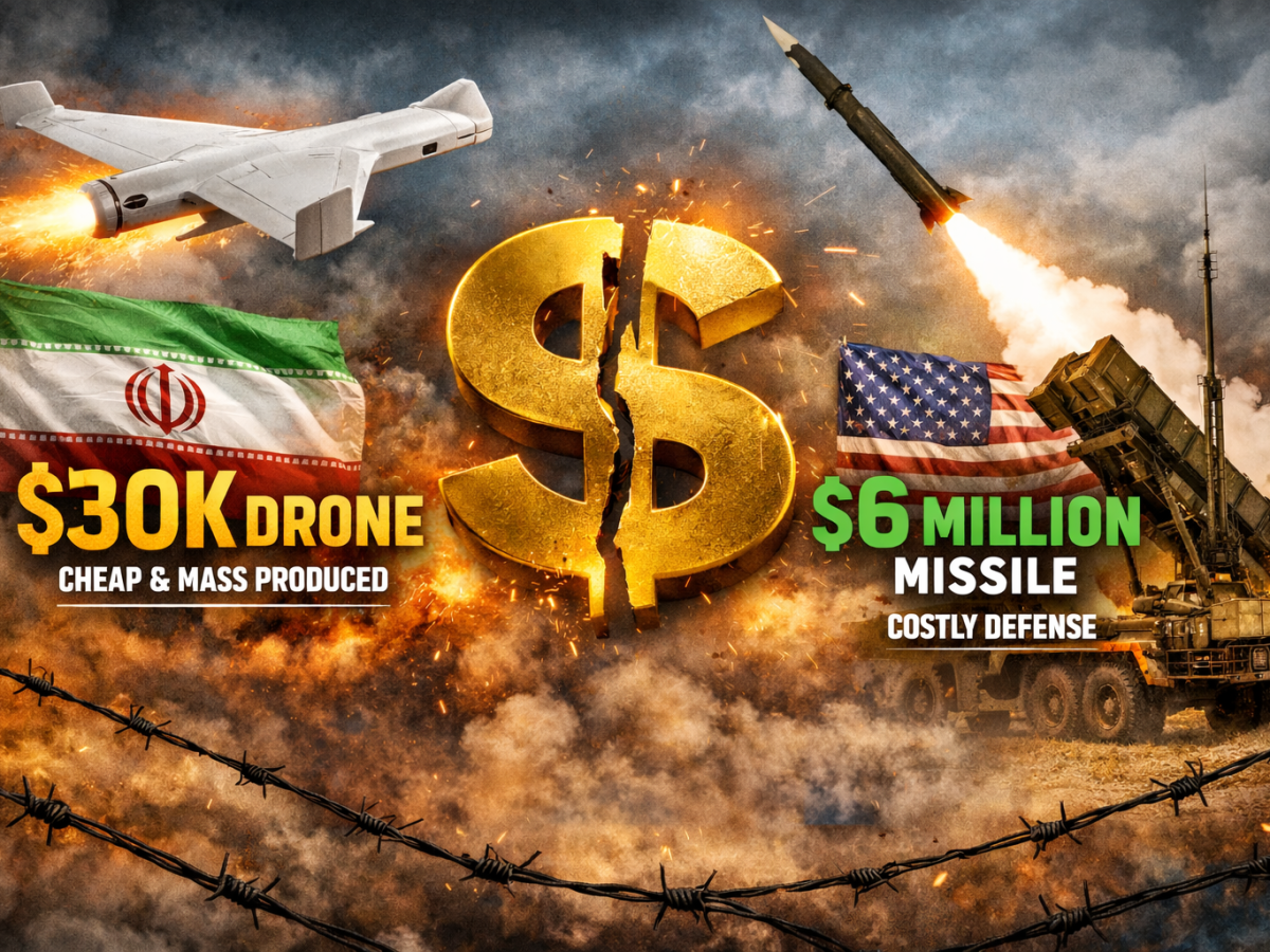 The $30K Drone vs the $6M Missile: America’s New War&nbsp;Problem