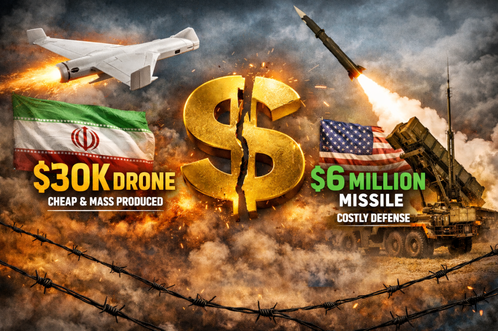The $30K Drone vs the $6M Missile: America’s New War Problem