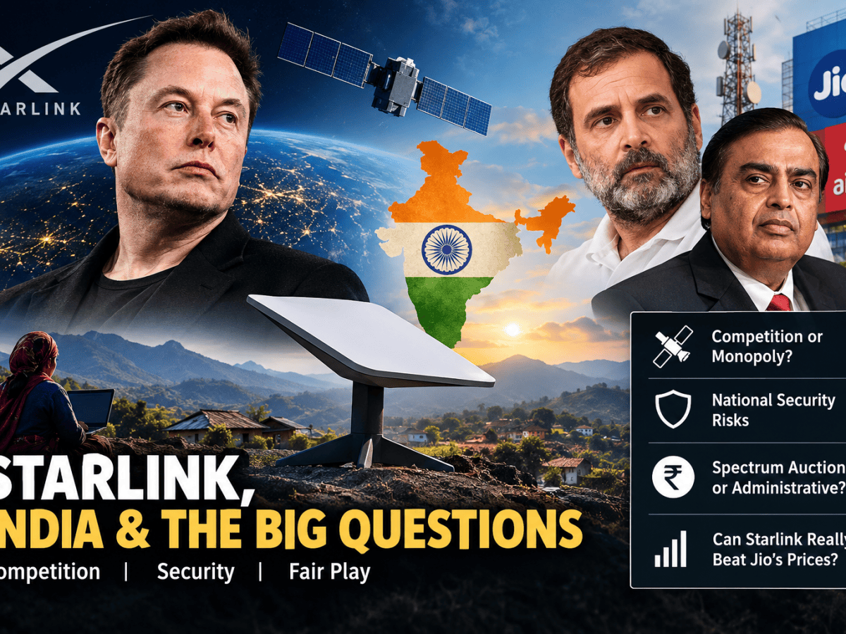 Starlink, Elon Musk and the Indian Market: What Is He Really Fighting&nbsp;For?